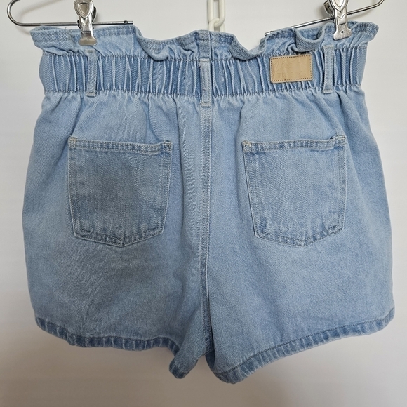 Mele & Pere 80's 90's Inspired High Rise Denim Shorts (L) - Picture 2 of 11